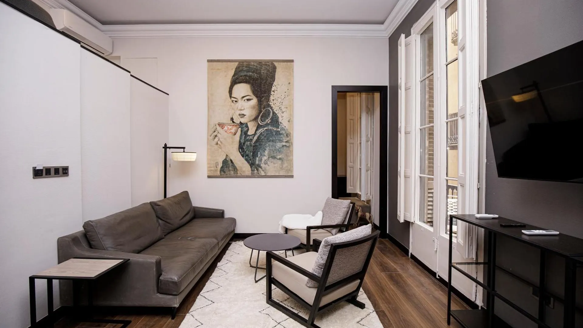 Beautiful Cosy Modern Apartment ,19Th Century Building Barcelona